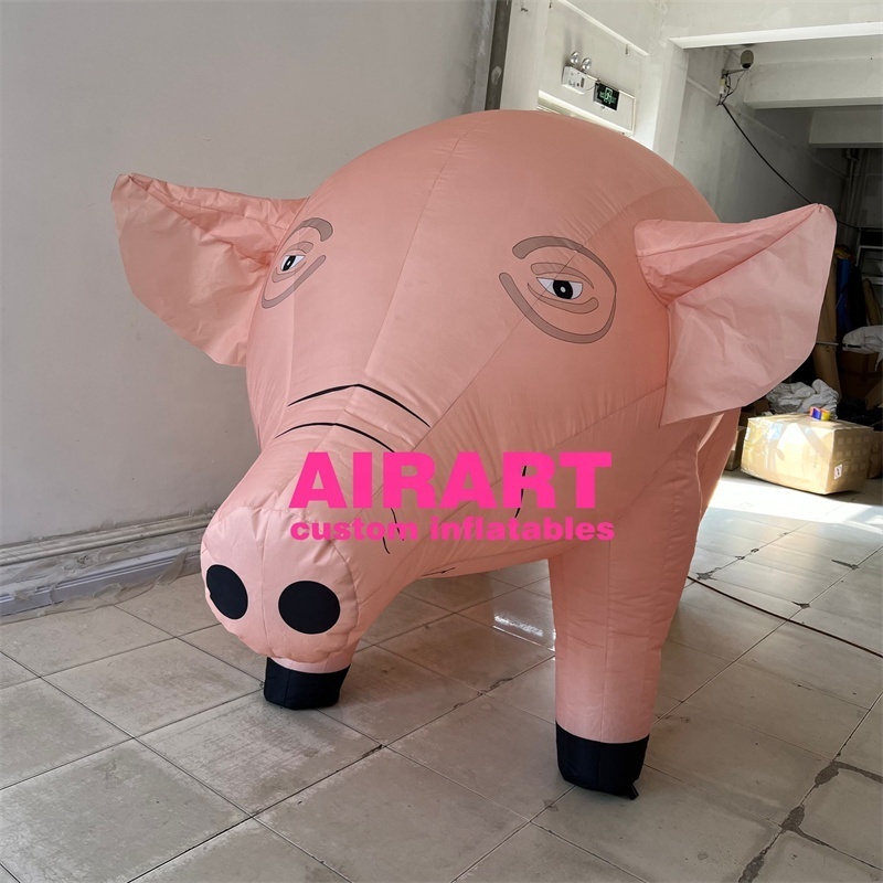 Giant inflatable pig inflatable pink pig