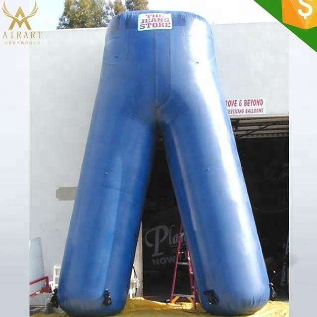 customized inflatable Jeans model cloth balloon