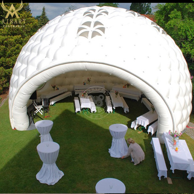 High Quality Customized Mongolian Yurt Inflatable House,Small Inflatable Dome Tent