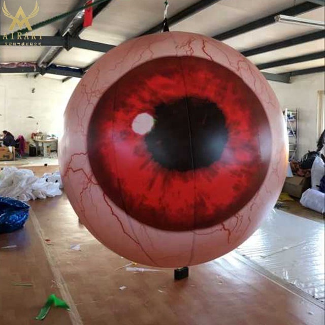 giant Inflatable eyeball hanging/standing balloon