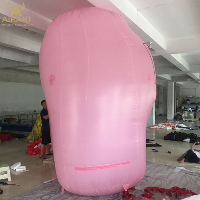 Cheap body modelling custom inflatable legs, inflatable hip model for advertising inflatable