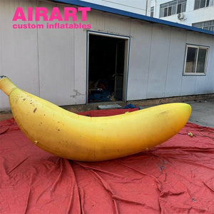 Giant inflatable banana models customized, inflatable fruit balloon for display