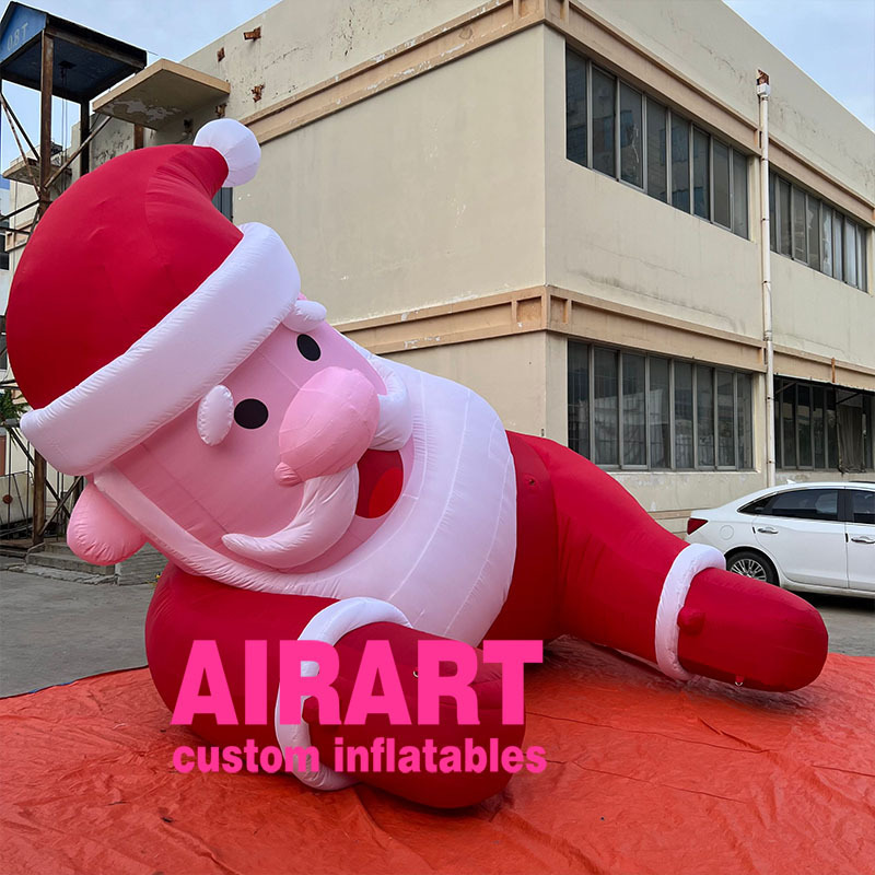 popular sale inflatable santa claus figure balloon cartoon