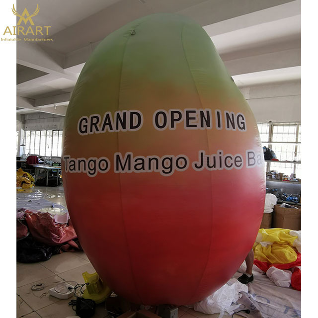 hot sales decoration giant inflatable mango fruits for advertising