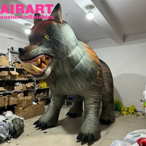 New animal models custom inflatable wolves, giant inflatable wolves for outdoor decoration