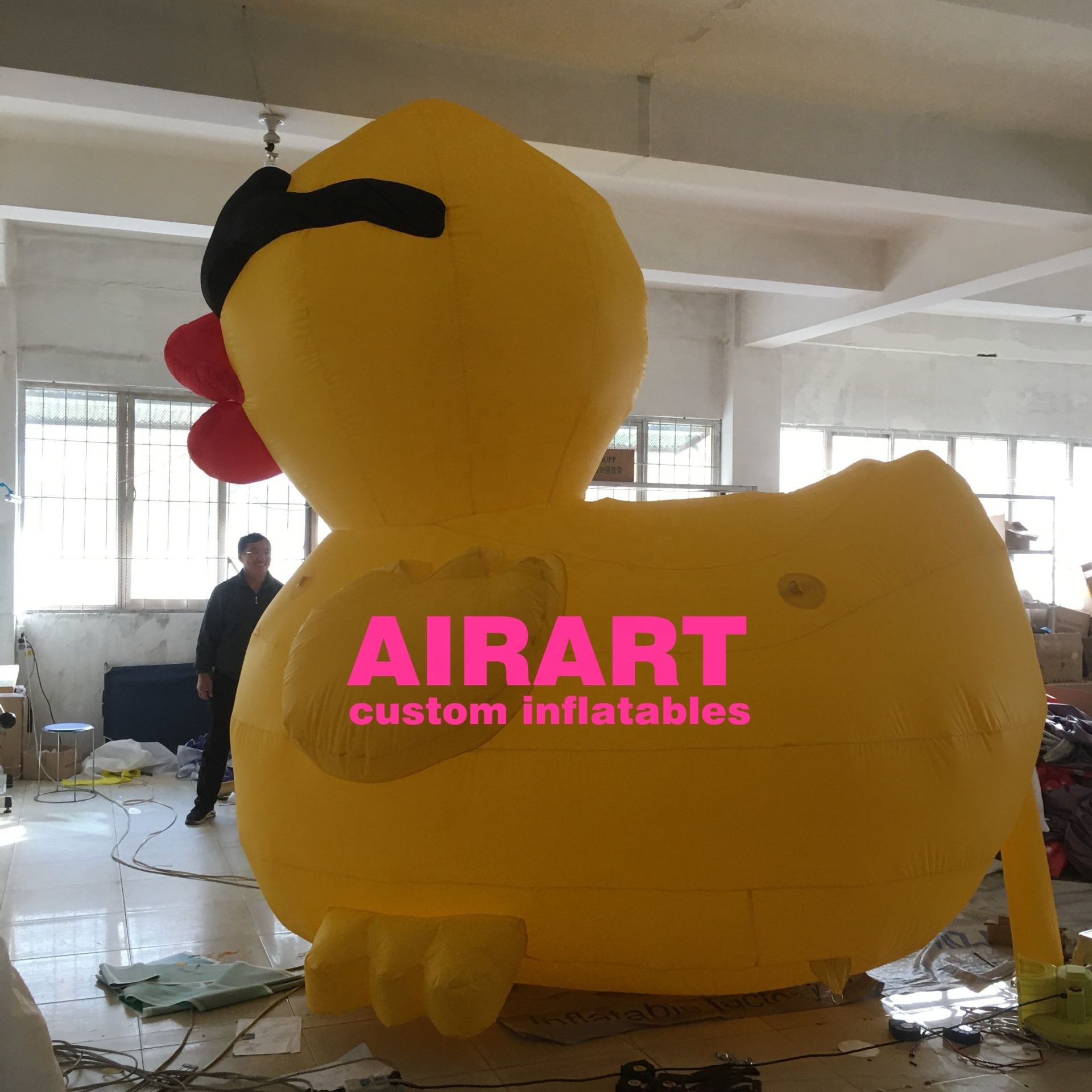 cool giant duck toy inflatable advertising balloon