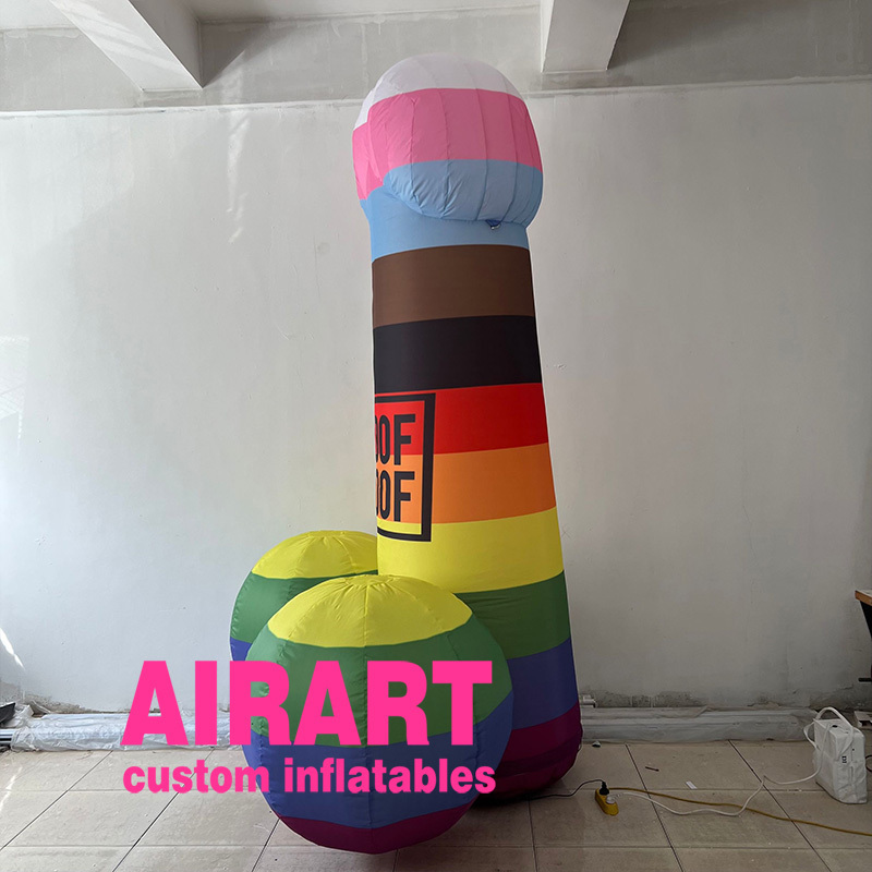 bespoke inflatable penis costume for parade event ideas