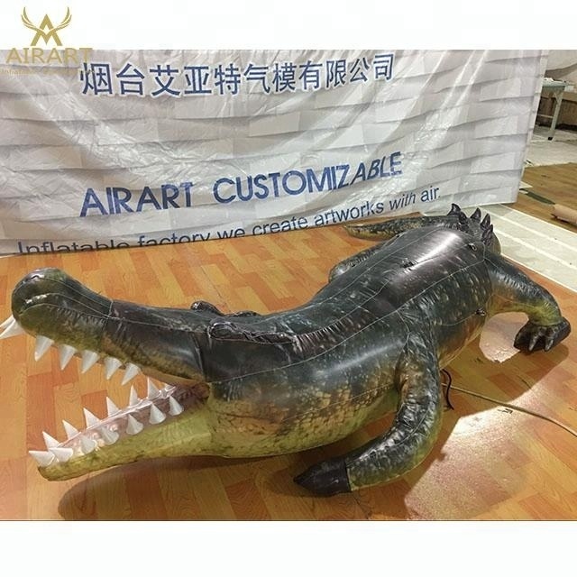 party outdoor decoration inflatable animals giant inflatable crocodile