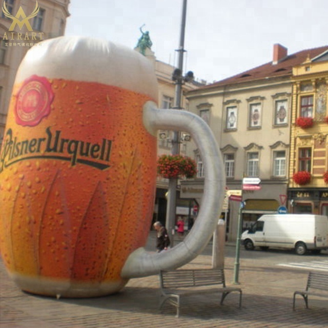 Giant Inflatable Promotion beer mug for sale