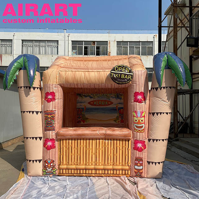 inflatable tiki bar