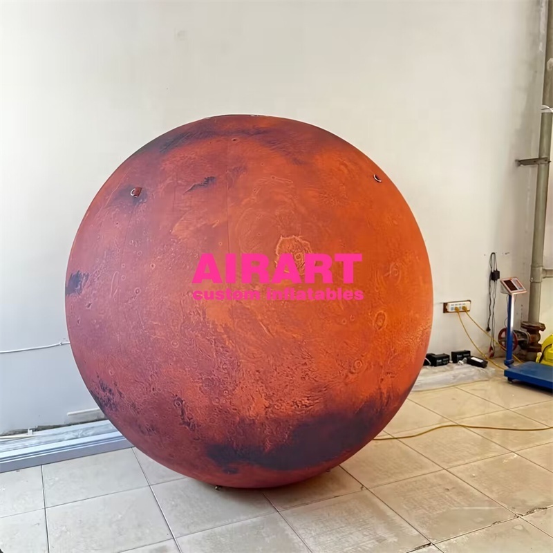 Activity decoration Nine Planets inflatable Marks,inflatable star ball for sale