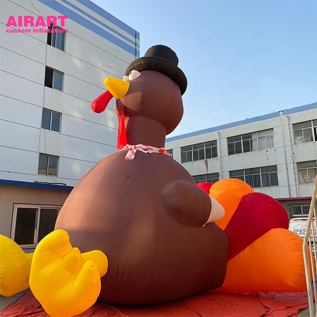 High quality giant inflatable turkey inflatable Thanksgiving decoration