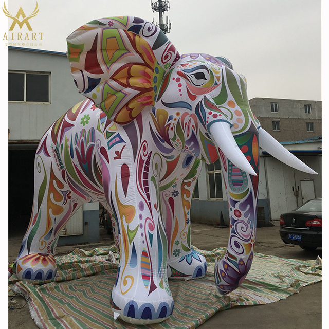 gold supplier giant inflatable elephant