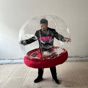 Snow Globe Inflatable Costume For Christmas Outdoor Parade Events