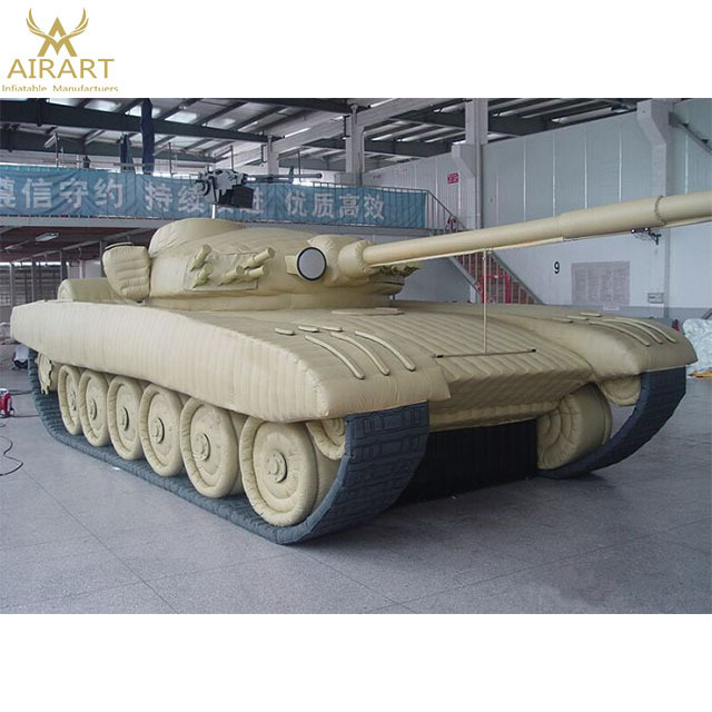 giant inflatable dummy simulated tank,customized inflatable dummy products