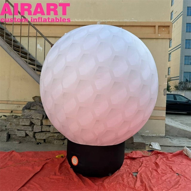 Sports decoration inflatable golf balls, cheap inflatable golf balloon for advertising