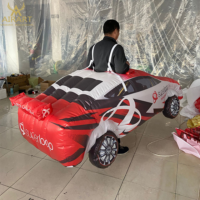 Holiday party decoration inflatable products adult inflatable car costume