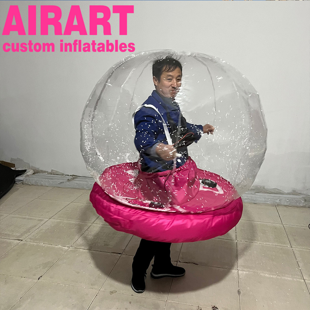 inflatable snow globe costume/inflatable christmas costume