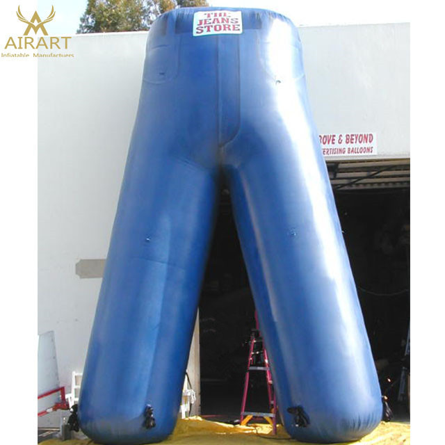 giant inflatable pants duplicate,inflatable jeans for promotion