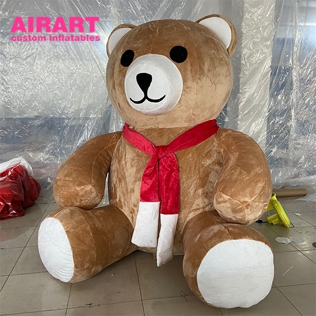 Giant Inflatable Toy, Christmas Inflatable Plush Bear, Holiday Inflatables