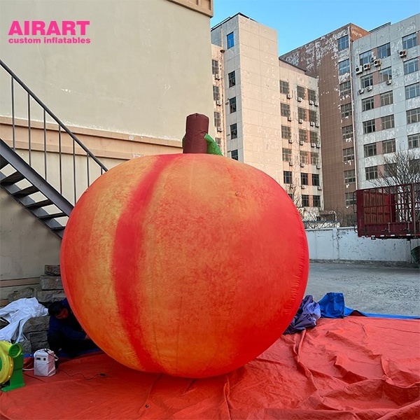 Hot sale factory price giant inflatable fruit/inflatable peach