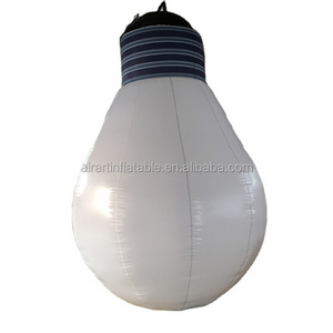 Hot sale giant inflatable light bulb, inflatable led bulb for advertising