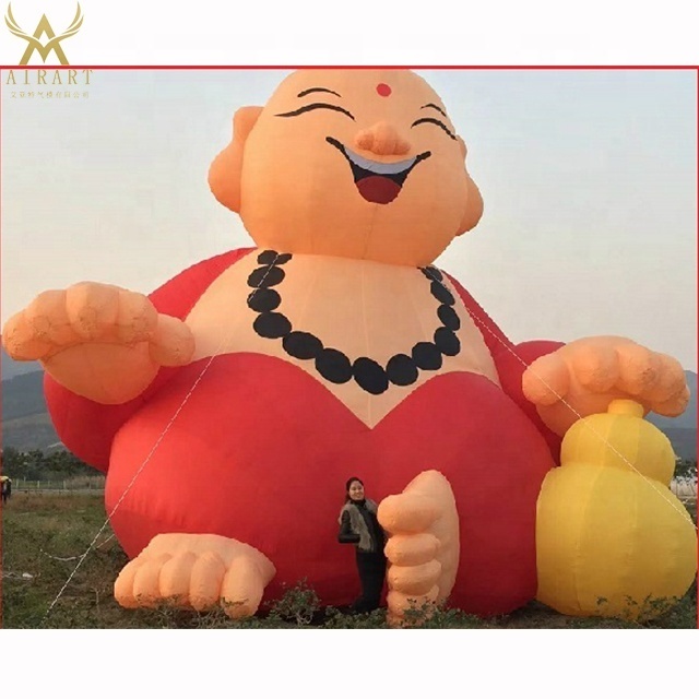 outdoor lawn decoration inflatable Maitreya Buddha cartoon character z04