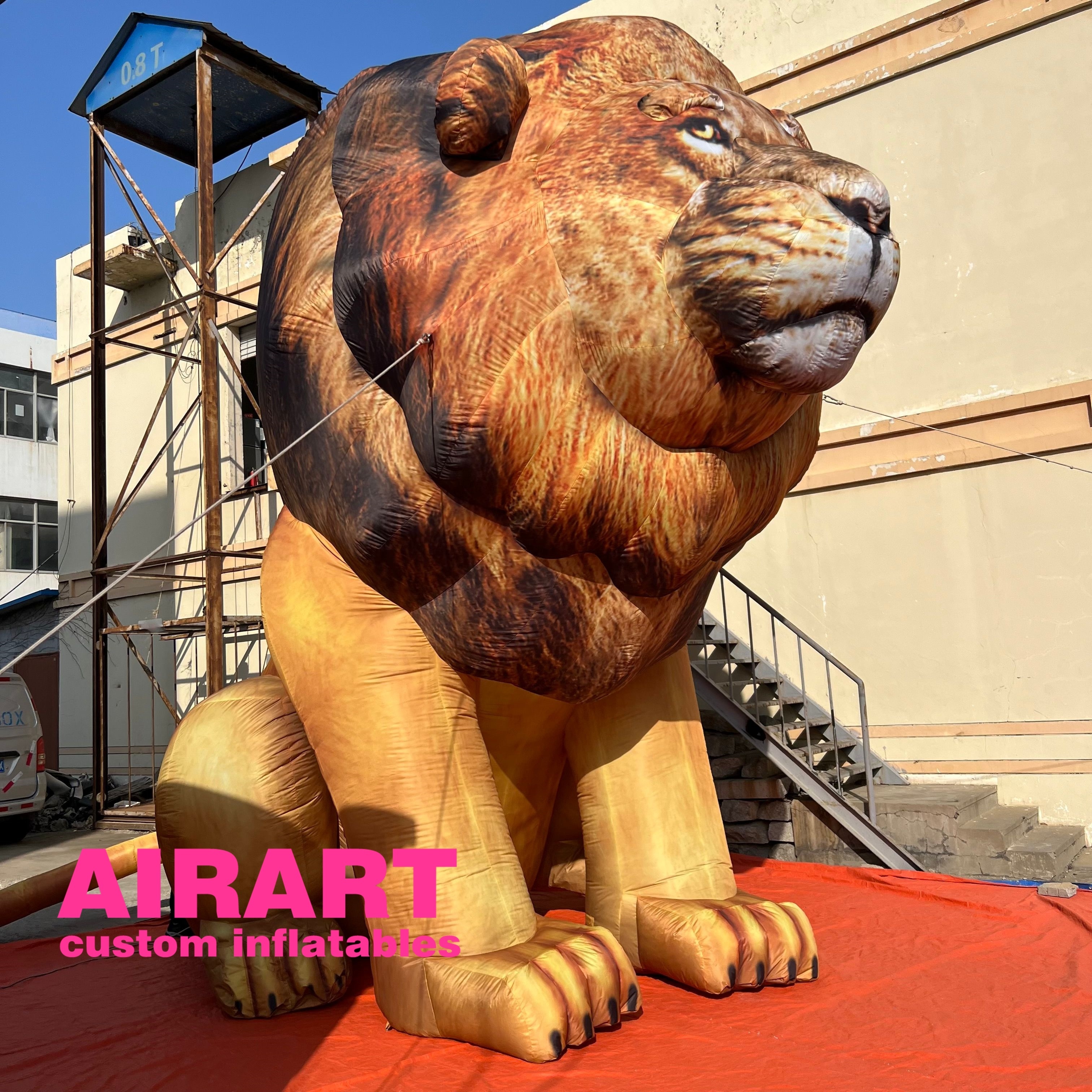 Party Decorations Giant Inflatable Animals Balloon King Lion