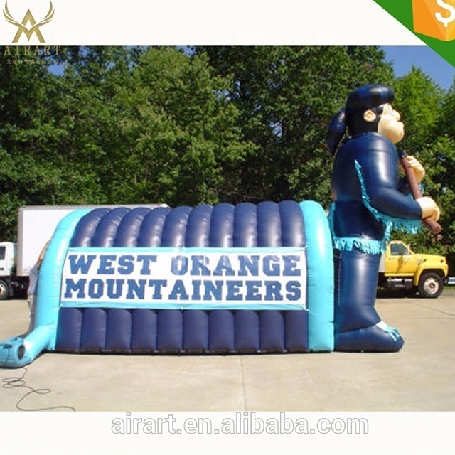 customized Inflatable Ice hockey entrance tunnel tent,customized Playing field tunnel