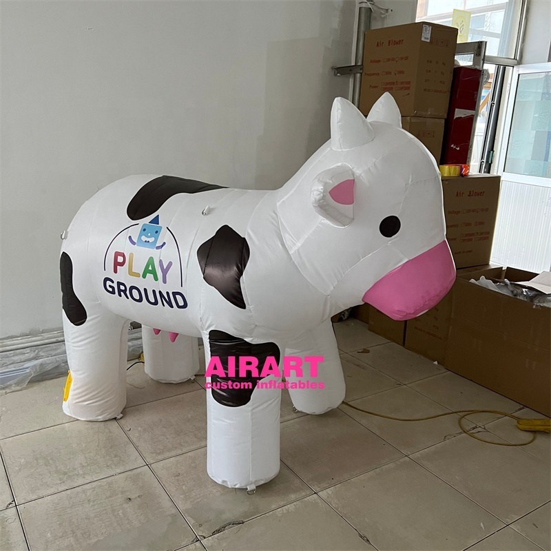 fireproofed inflatable dairy cow,inflatable cartoon cow balloon,inflatable bull balloon for sale