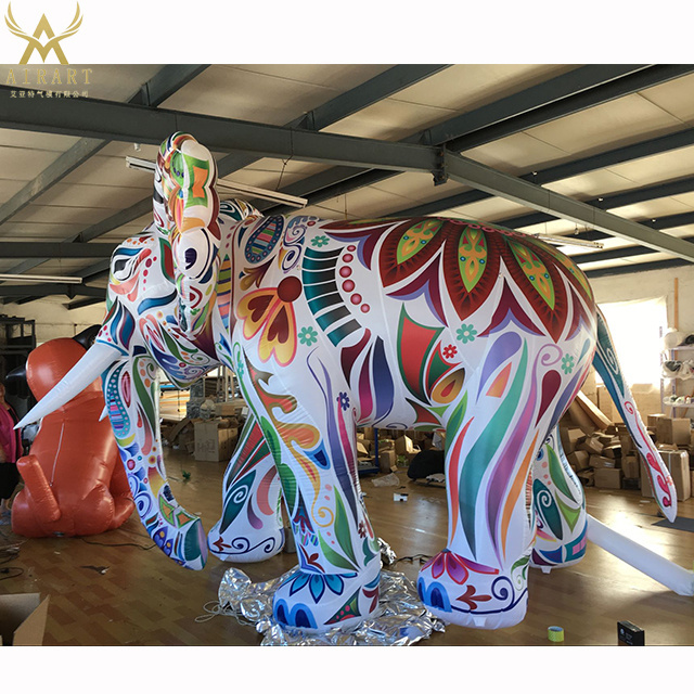 gold supplier giant inflatable elephant