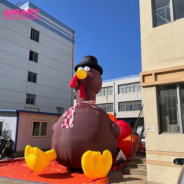 High quality giant inflatable turkey inflatable Thanksgiving decoration