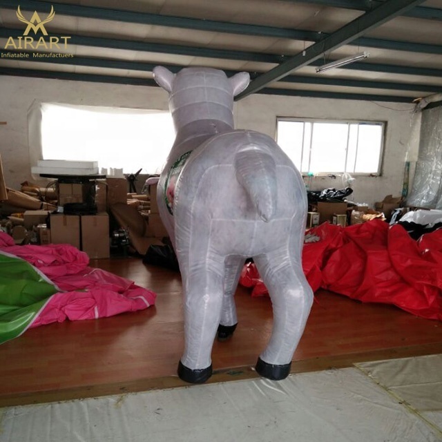 Adult animal clothing decoration inflatable goat models customized giant inflatable sheep