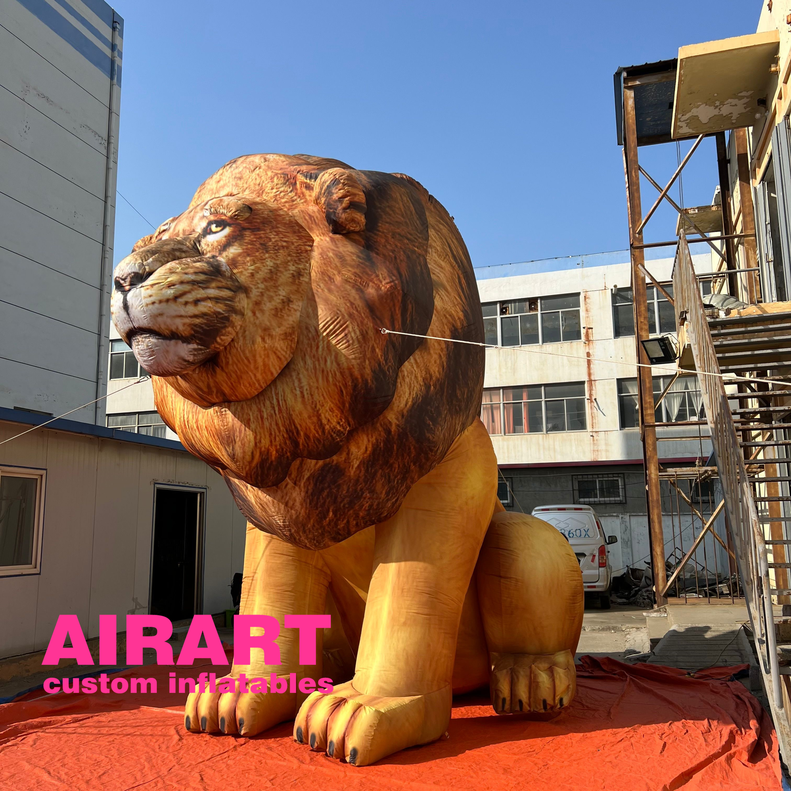 Party Decorations Giant Inflatable Animals Balloon King Lion