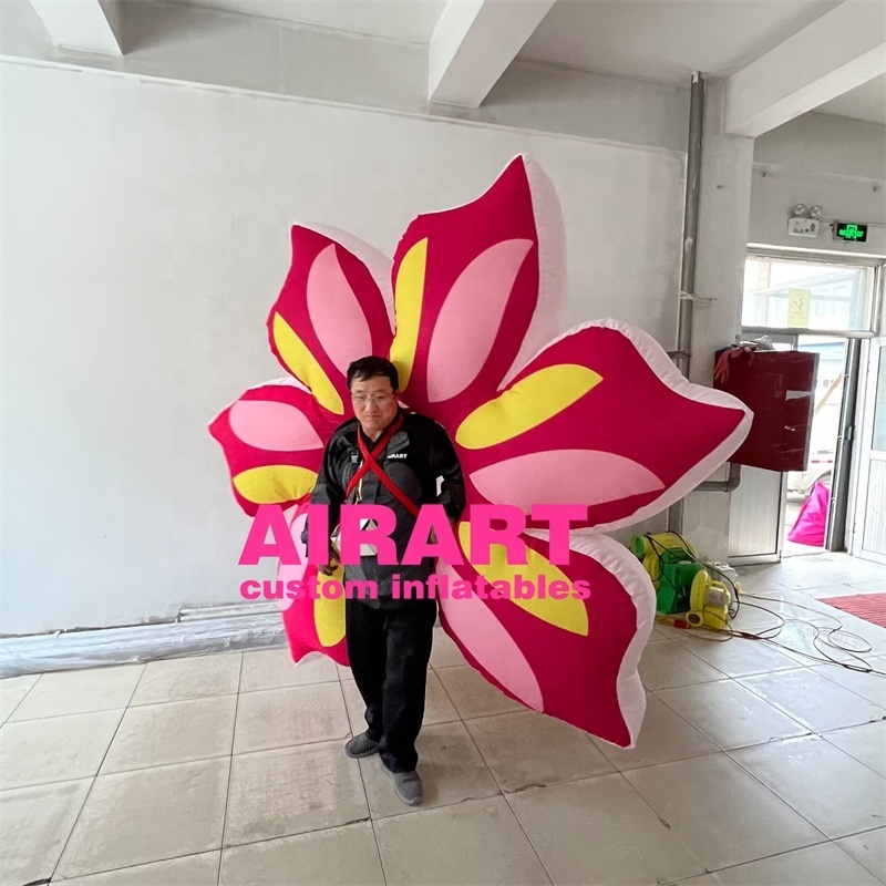 Outdoor Performance Event Inflatable Costumes Led Lighting Inflatable Decoration Costume