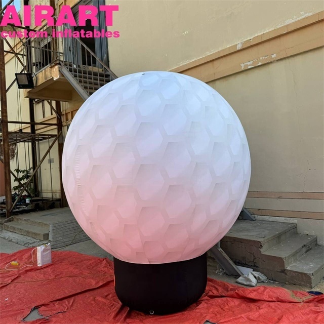 Sports decoration inflatable golf balls, cheap inflatable golf balloon for advertising