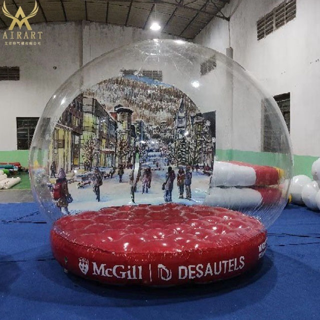 transparent tent winter holiday decoration inflatable igloo tent for advertising party 1