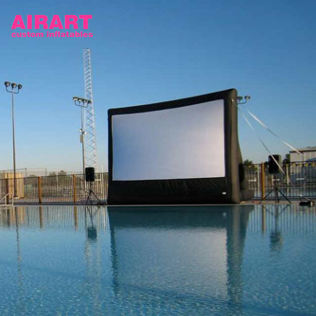 Latest inflatable floating movie screen