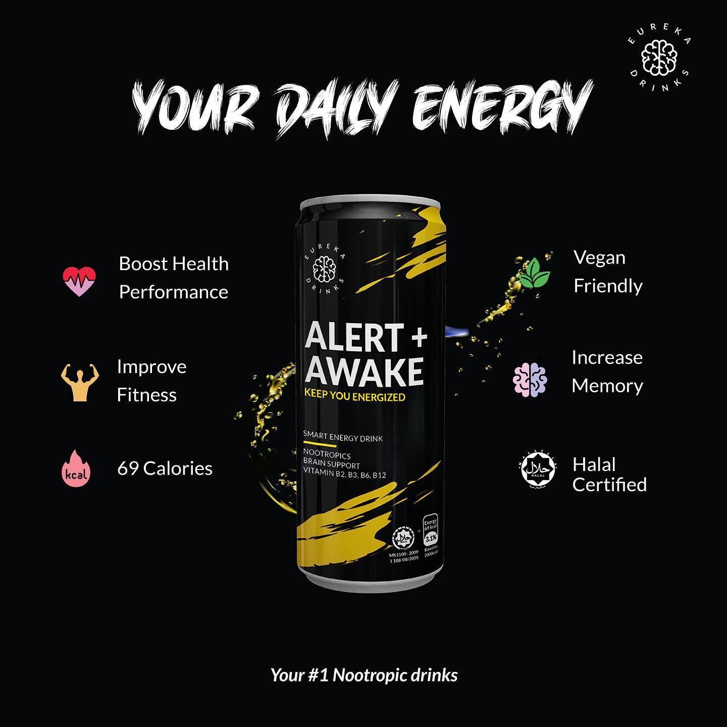 Healthy Energy Drink (Eureka)  Wholesale Price from Malaysia