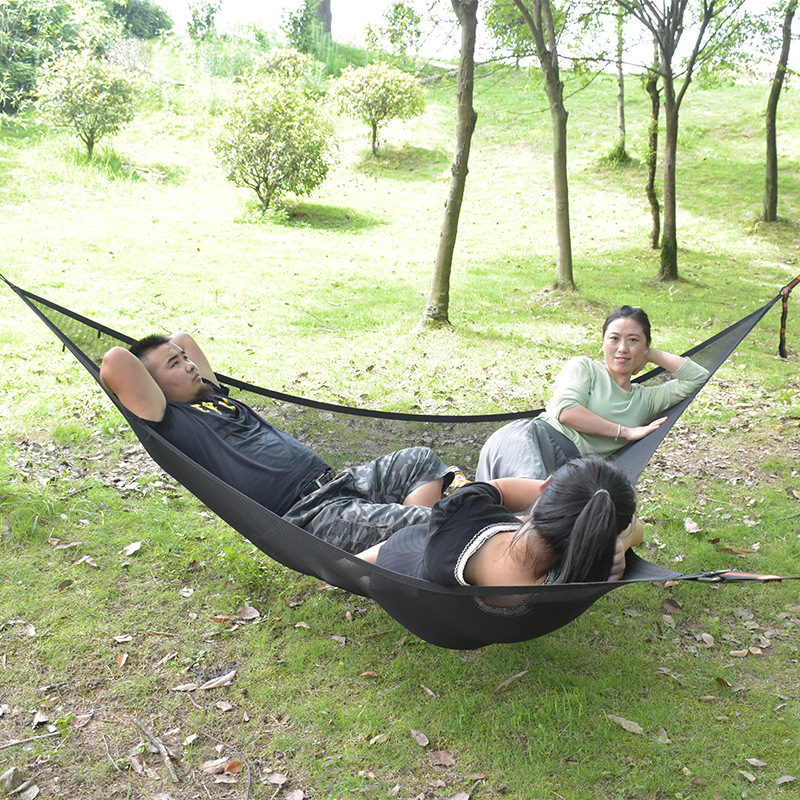 3 Person triangular Heavy Duty Outdoor Camping Hammock