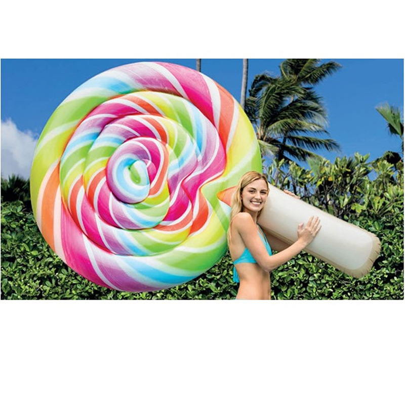 Lollipops Pool Floats Swim Raft Inflatable Custom Shape Pool Water