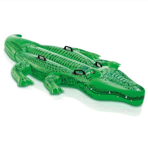 Adult Inflatable Crocodile Pool Floats Ride on Animal Raft