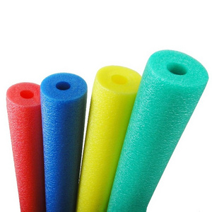 pipe padding tube solid black round floating soft foam pool swimming noodles