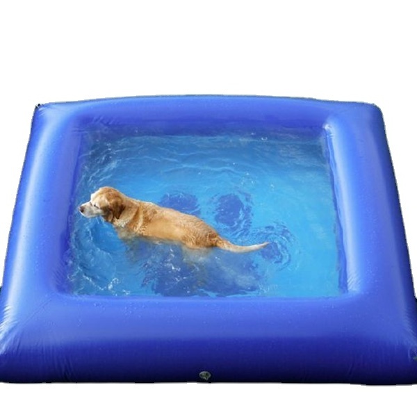 customized style pvc summer swimming pool inflatable dog pool