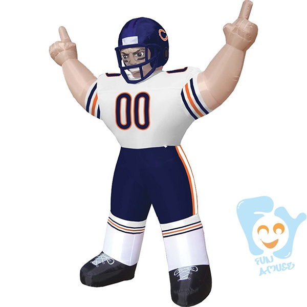 Outdoor Play Bubba Player Lawn Figure Inflatable NFL