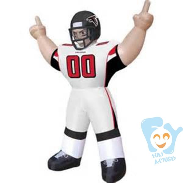 Outdoor Play Bubba Player Lawn Figure Inflatable NFL