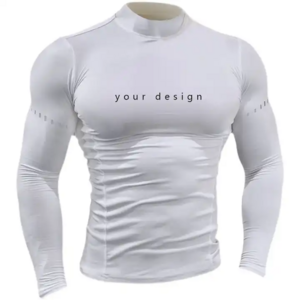 Quick Drying Breathable UV Protection Training Clothes Skin Tights T Shirts Gym Fitting Long Sleeve Compression Shirt for Men