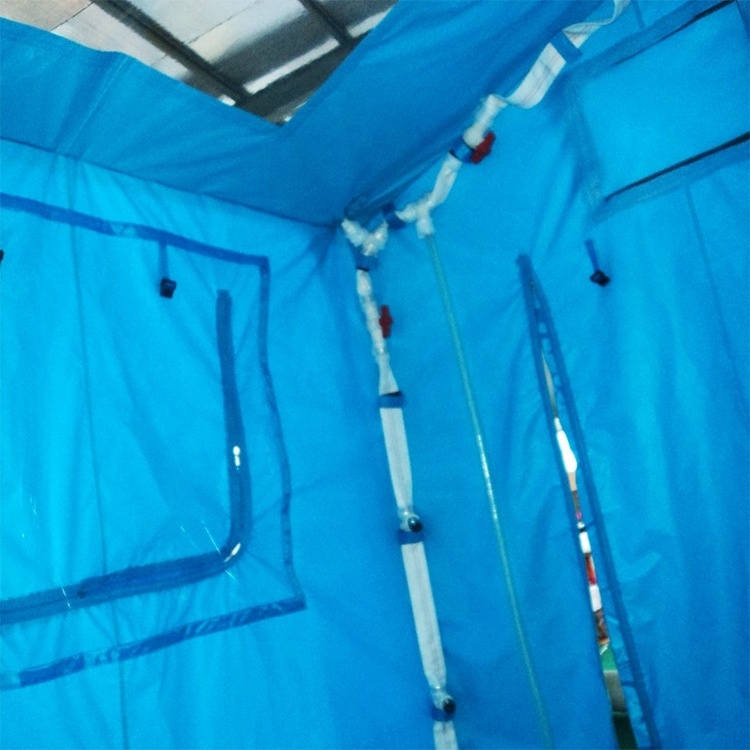 Hot sale Korea PVC decontamination inflatable tents medical tent