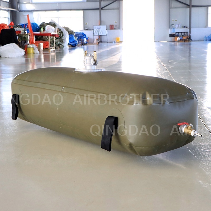 Customized 20L 100L 150L 200L 5000L Durable Foldable Flexible TPU Fuel Bladder Tank For Chemical Industry