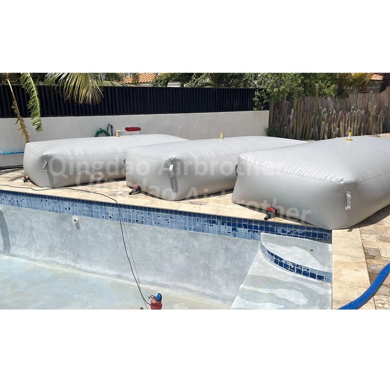 Cheap Customized Collapsible Water Bladder Flexible Plastic Water Storage Tank 20000 Liter For Boat Construction Farm